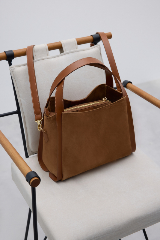 %100 Deri Çanta Tarçın - 1