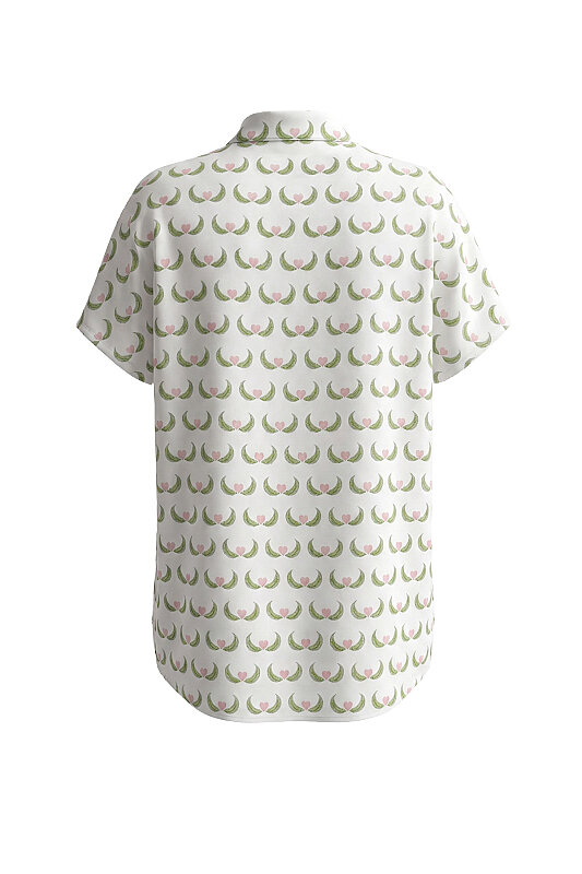 Anneler Günü Özel Tasarımı Fular Detaylı Gömlek Standart Renk - 3