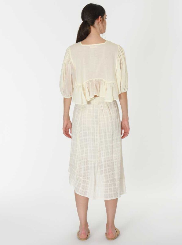 Asimetrik Etek Standart Renk - 2