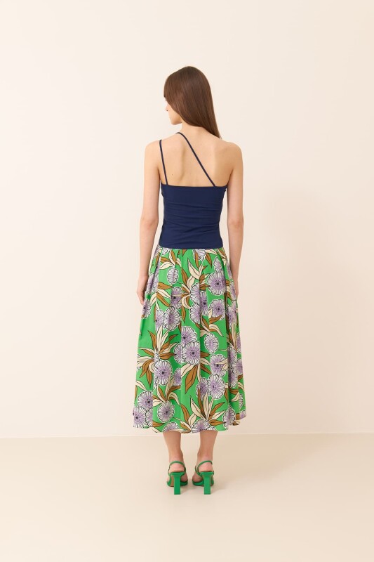 Strappy Blouse Navy - Roman (1)