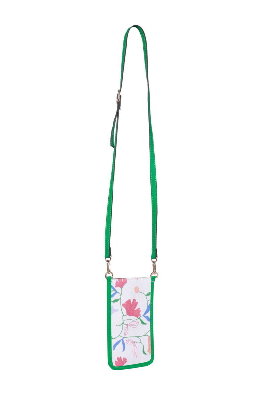 Askılı Çiçekli Renkli Telefonluk Standart Renk - 3