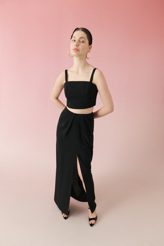 Strappy Crop Black - 3