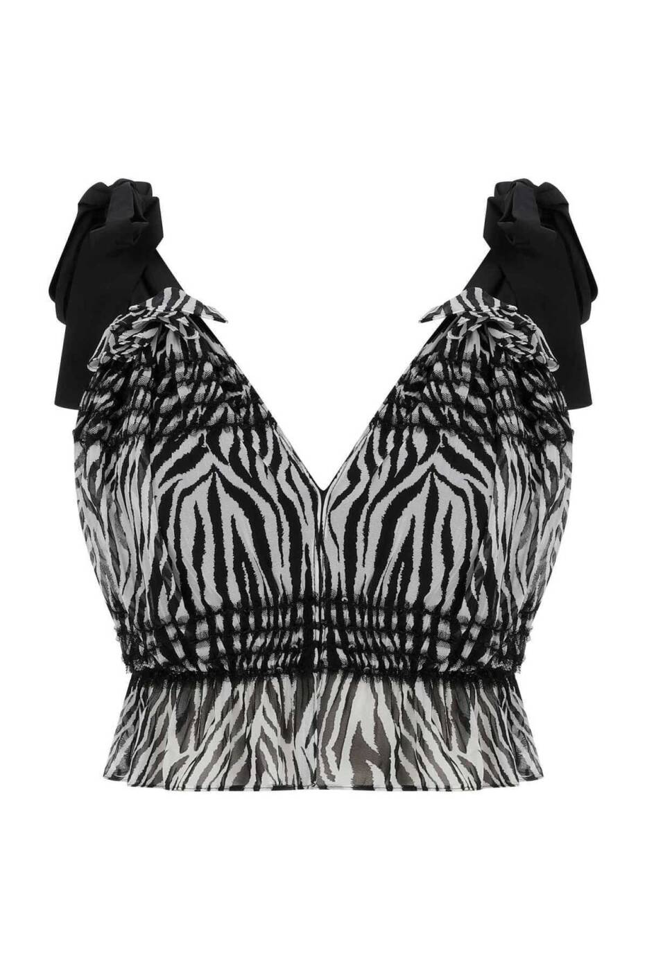 Askılı Desenli Büstiyer Standart Renk - 4