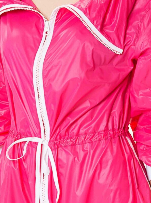 Rain Coat Fuchsia - 3