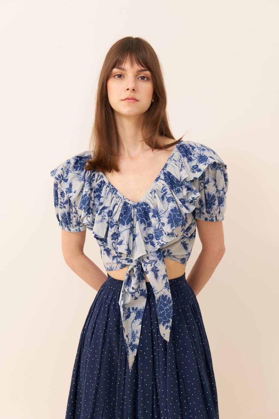 Tie Waist Blouse Original - 1