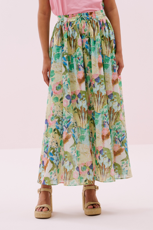 Beli Cepli Pilili Maksi Boy Keten Etek Standart Renk - 4