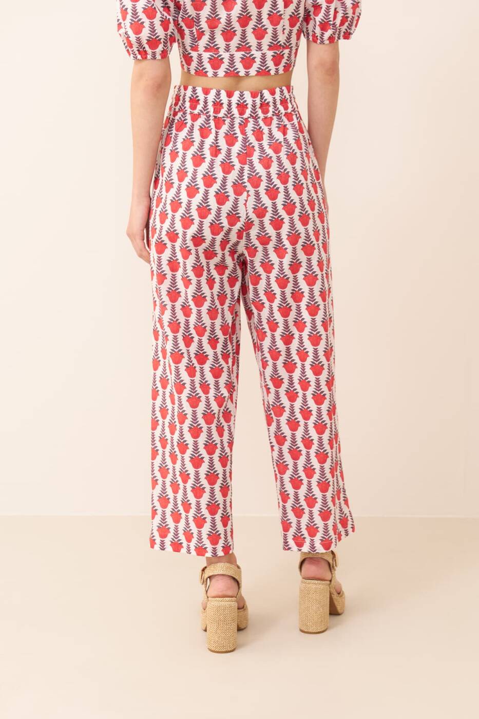Beli Lastikli Pantolon Standart Renk - 2