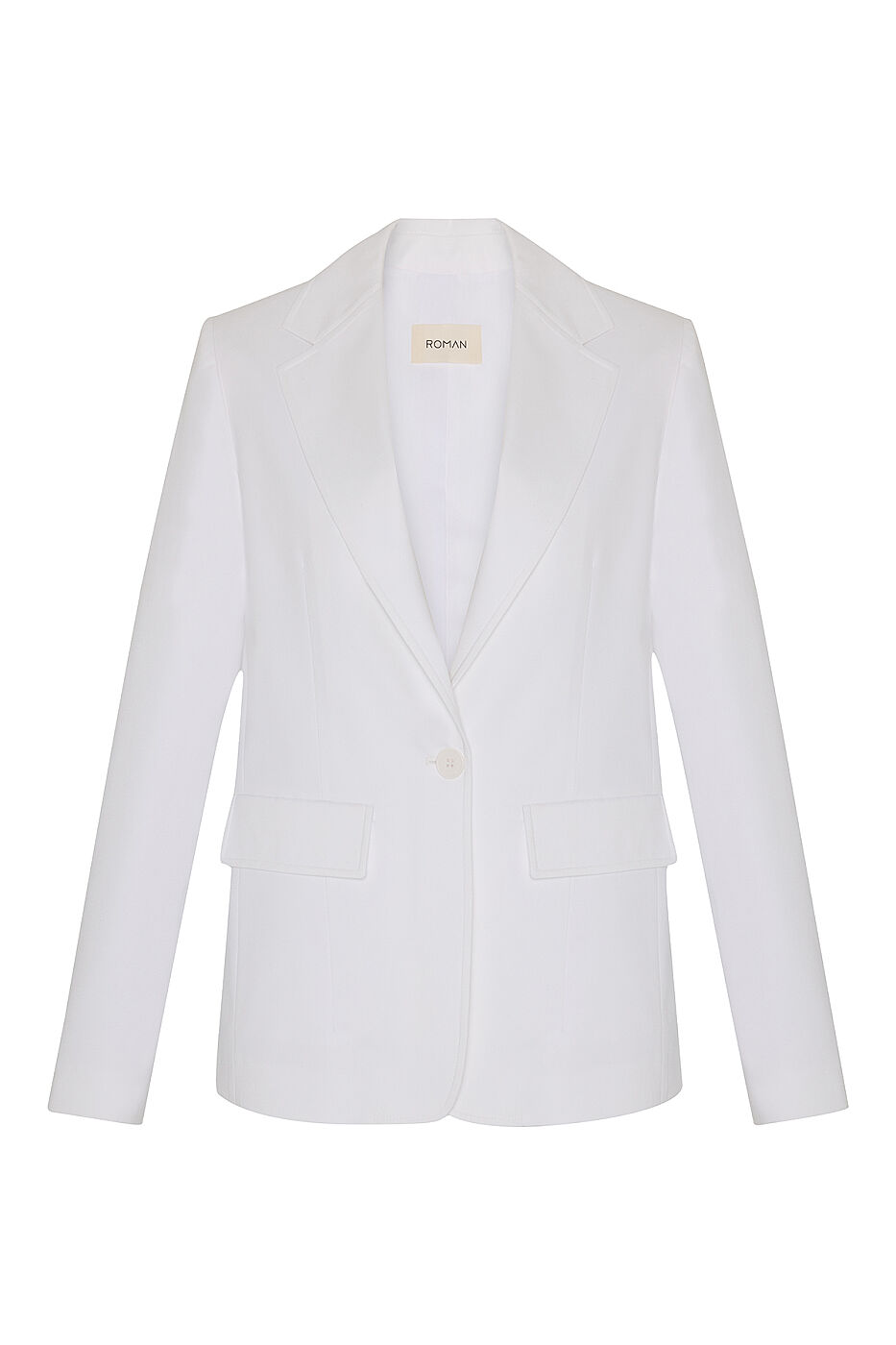 Blazer Ceket Beyaz - 3