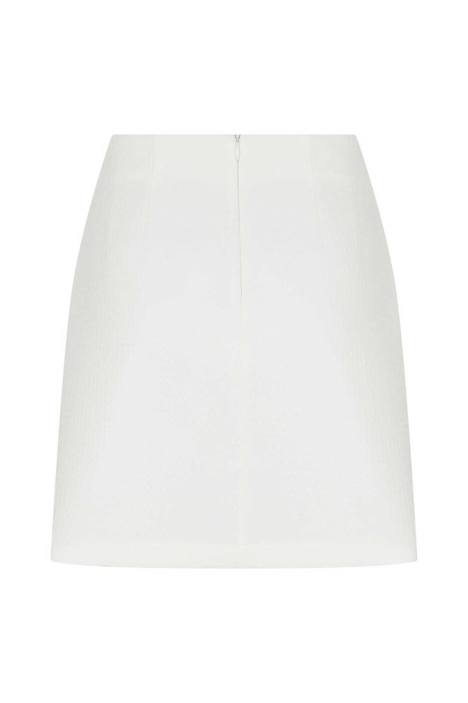 Cepli Mini Etek Beyaz - 5