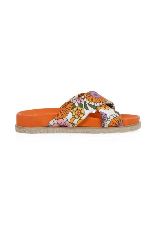 Flower Patterned Slippers Original - 5