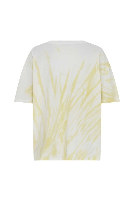  Çift Renkli Kadın Tişört Standart Renk - 4