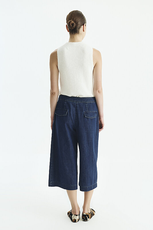 Denim Bermuda Lacivert - Roman (1)