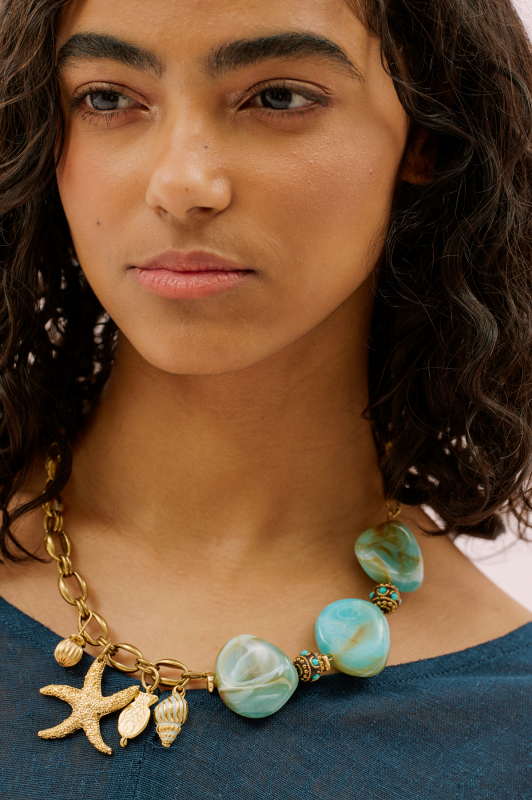 Deniz Yıldızı Kolye Standart Renk - Roman