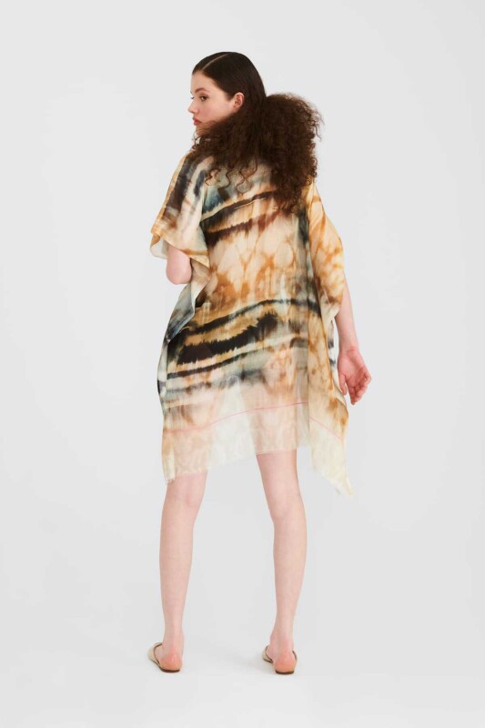 Desenli Kimono Standart Renk - 2