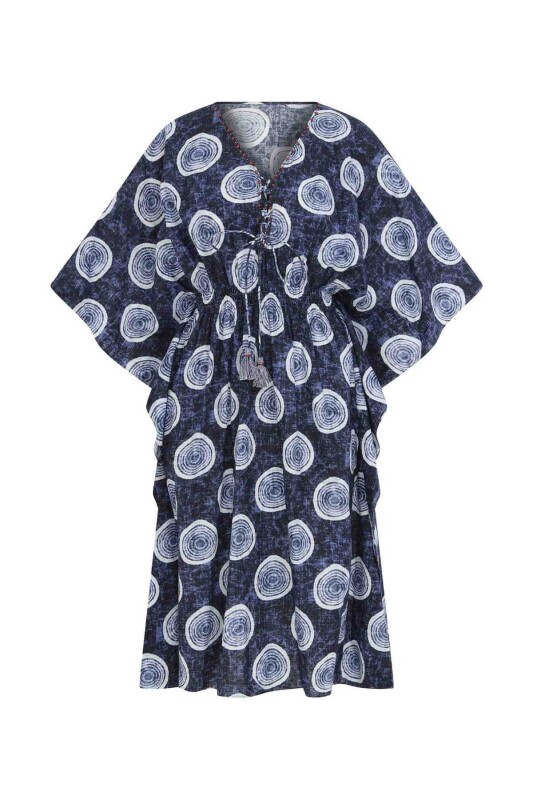 Desenli Kimono Standart Renk - 4