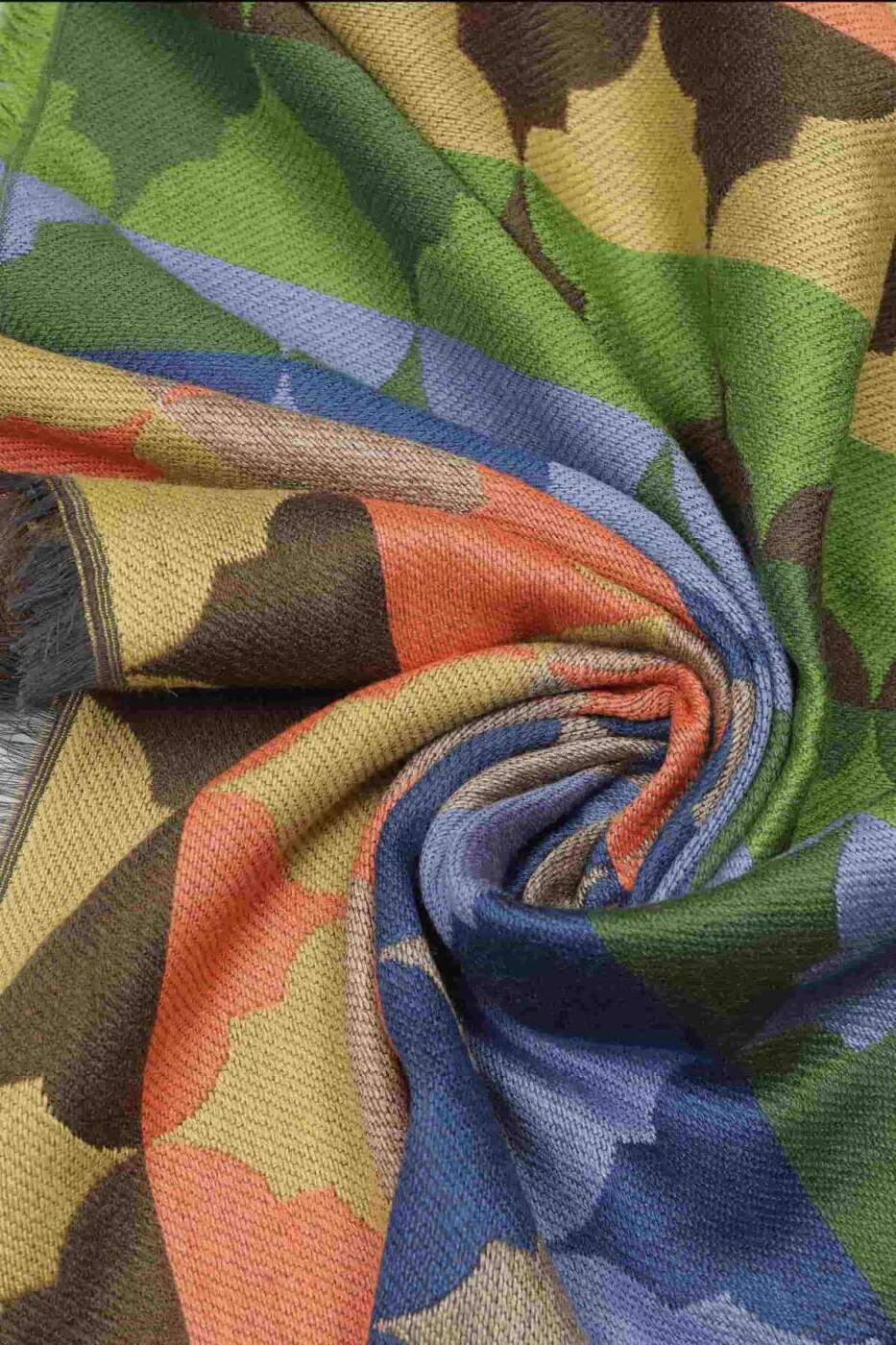  Patterned Colorful Shawl Original - 2