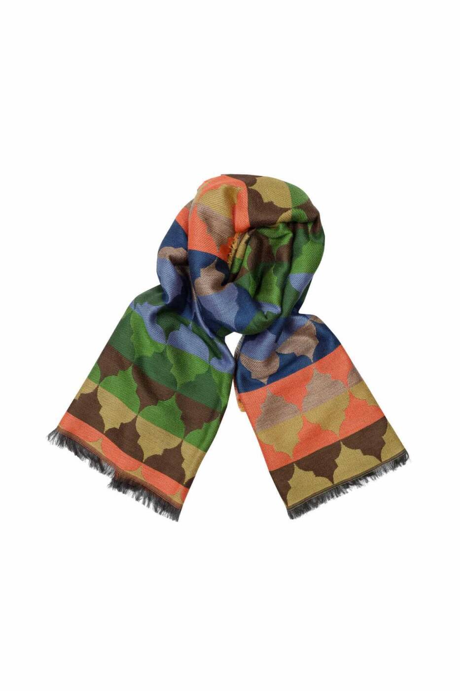  Patterned Colorful Shawl Original - 1