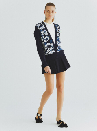  Patterned Knitwear Cardigan Original - 3