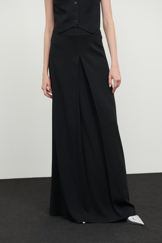  Viscon Maxi Skirt Black - 3