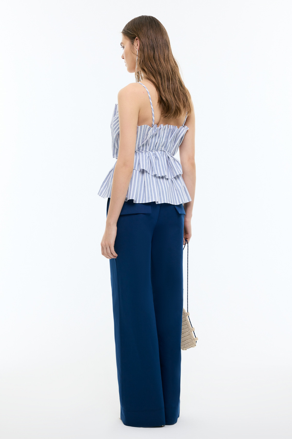 Drape ve Bağcık Detaylı Büstiyer Standart Renk - 2