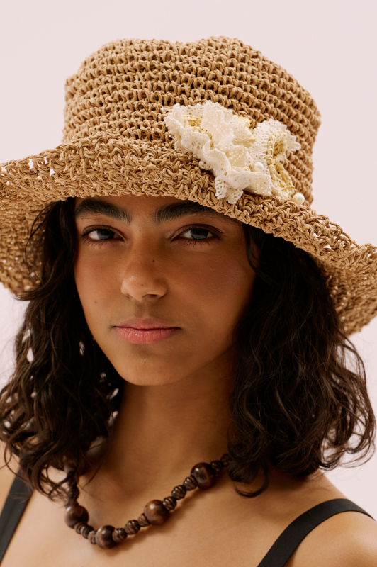 El Yapımı Şapka Standart Renk - 1