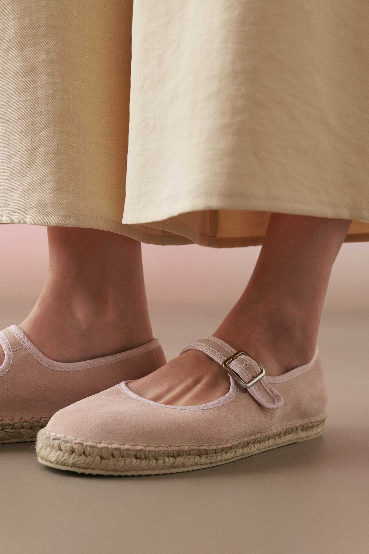 Espadril Ayakkabı Pembe