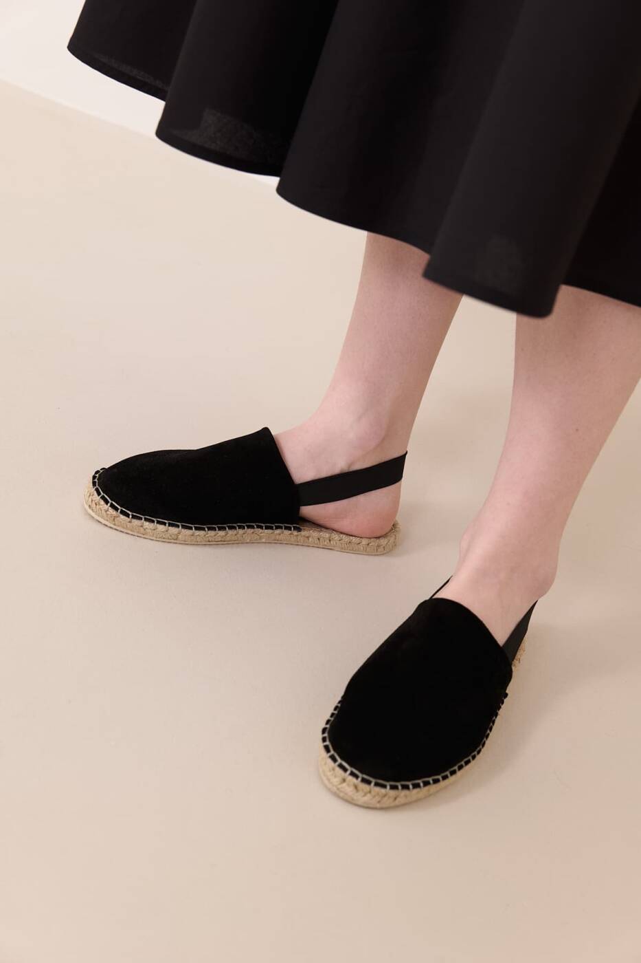 Espadrille Shoes Black - 2