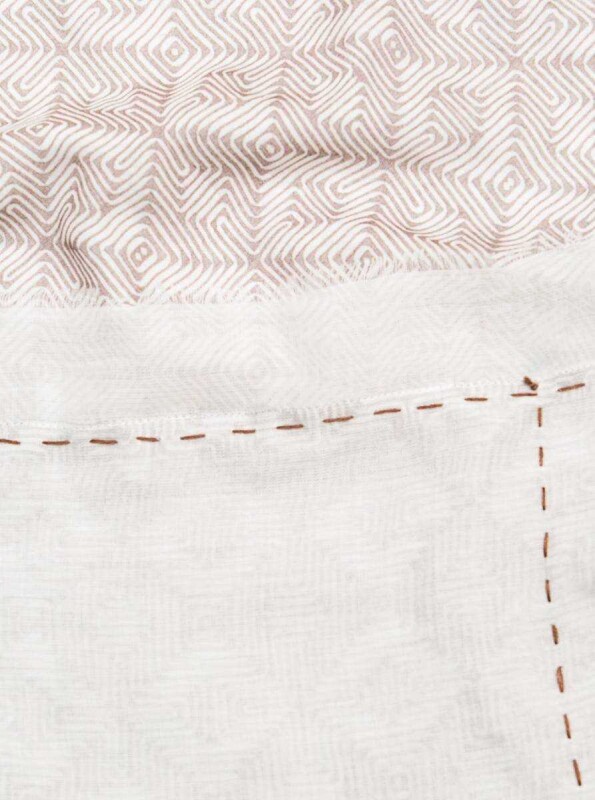 Etnik Desenli Şal Standart Renk - 2