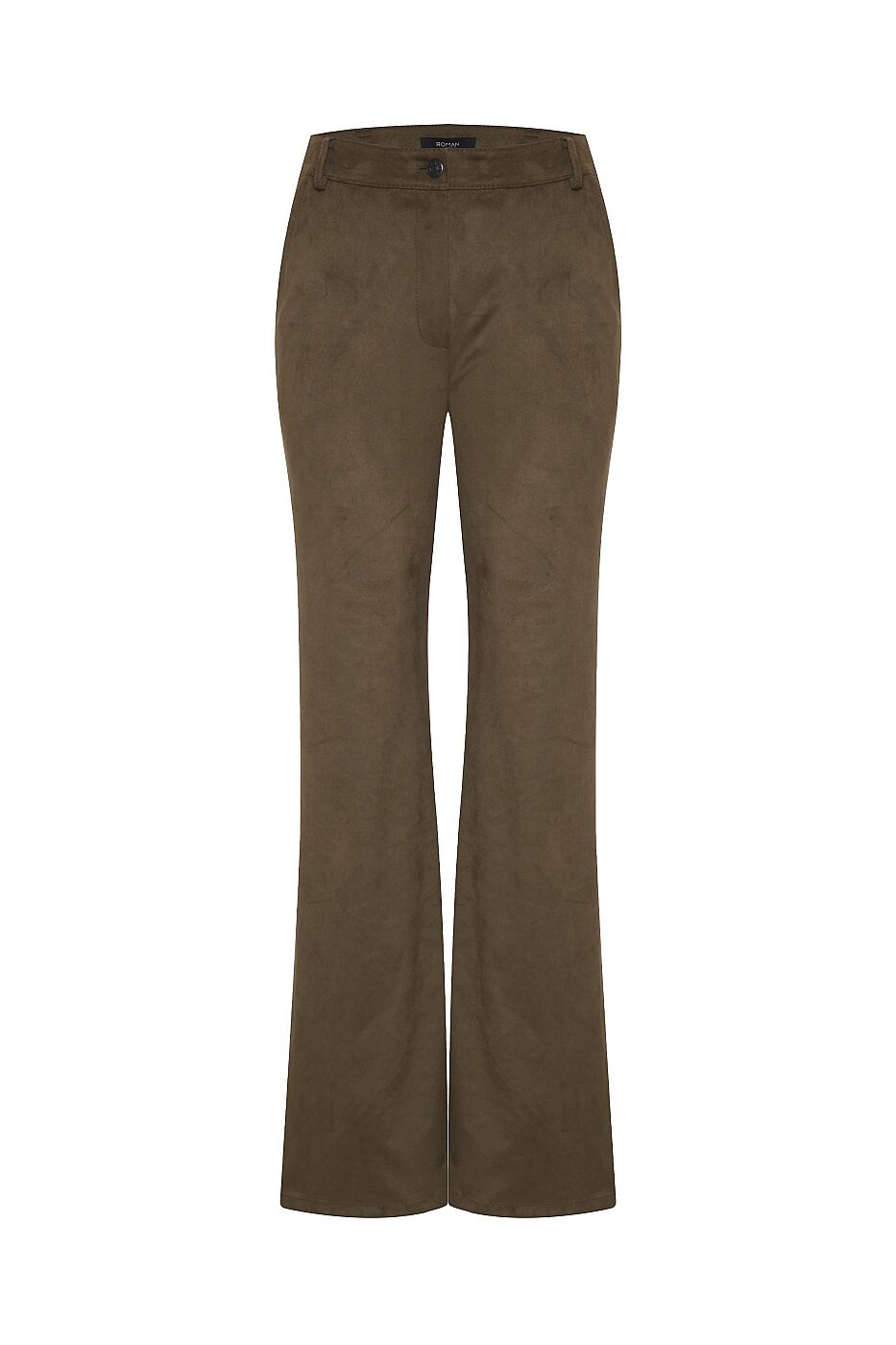 Geniş Paça Pantolon Haki - 5