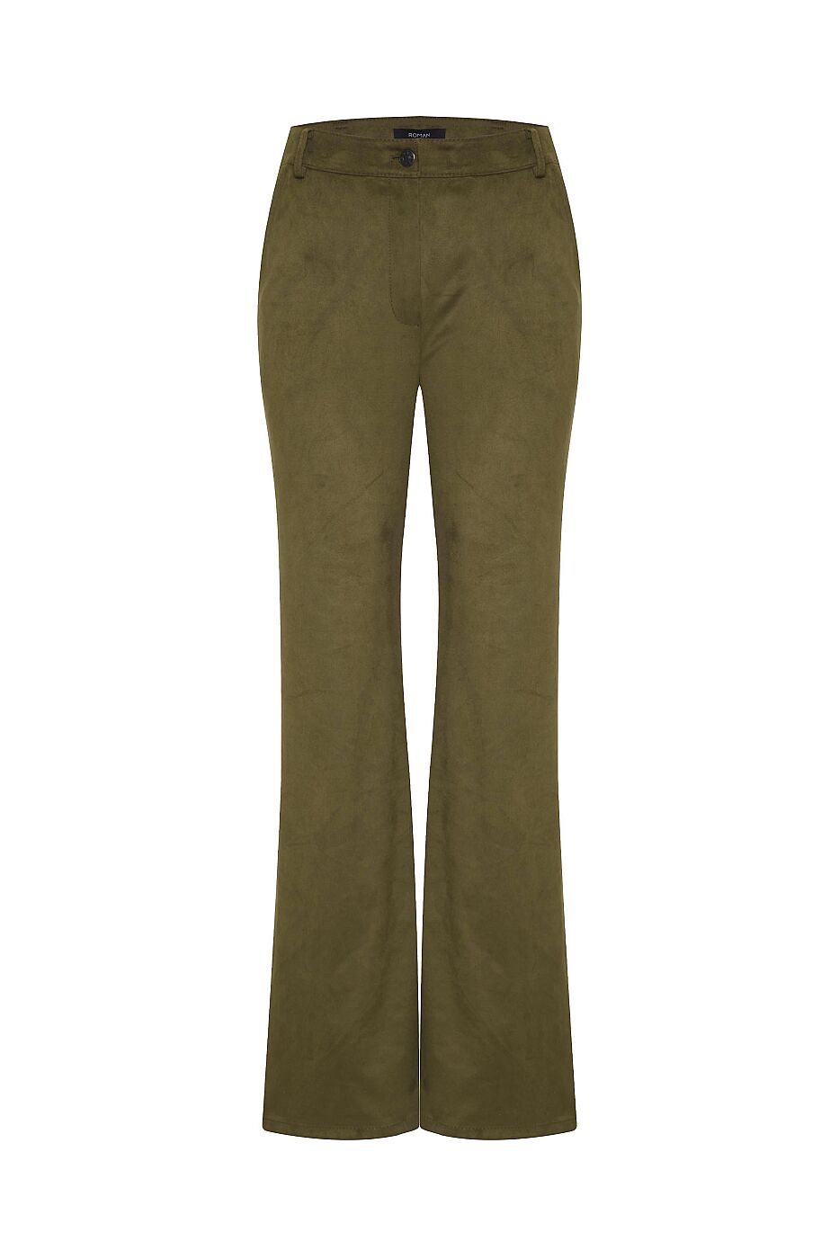 Geniş Paça Pantolon Haki - 5