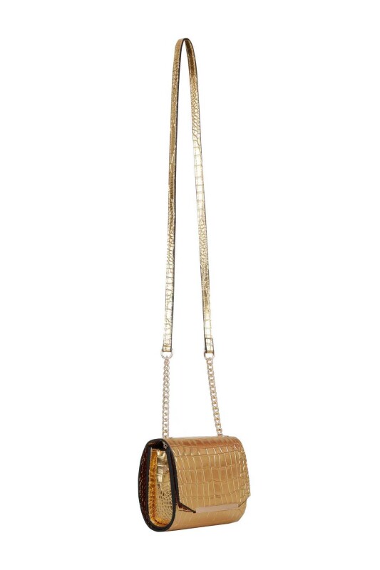  Gold Strap Bag Gold - 5