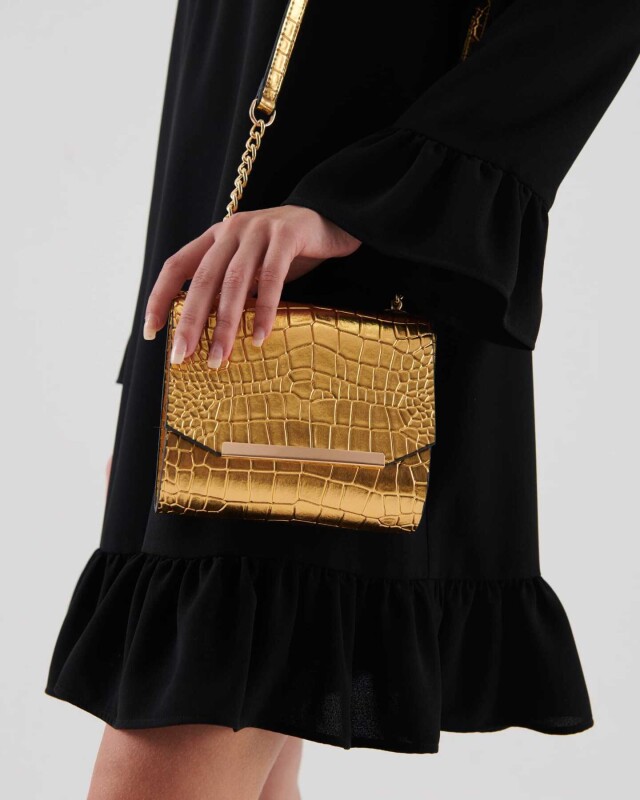  Gold Askılı Çanta Gold - Roman (1)