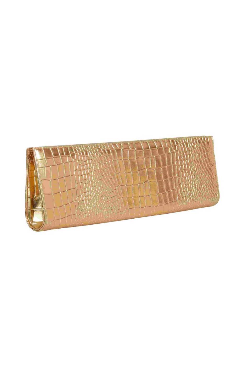  Gold Clutch El Çanta Gold - 4