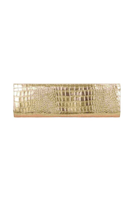  Gold Clutch El Çanta Gold - 5