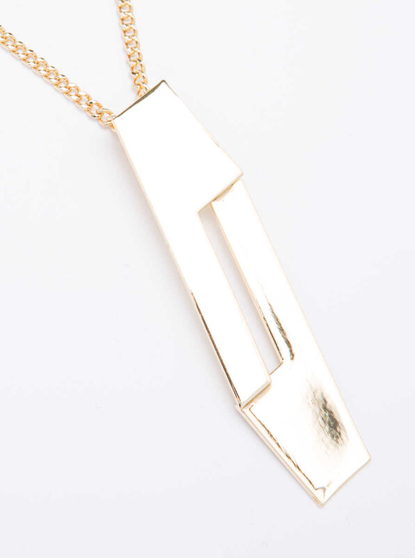 Gold Figürlü Zincir Kolye Gold - 2