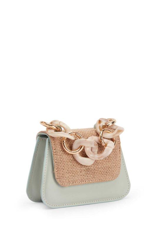 Straw Detailed Mini Bag Original - 3