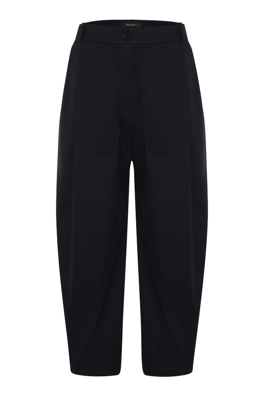 Havuç Paça Pantolon Lacivert - 4