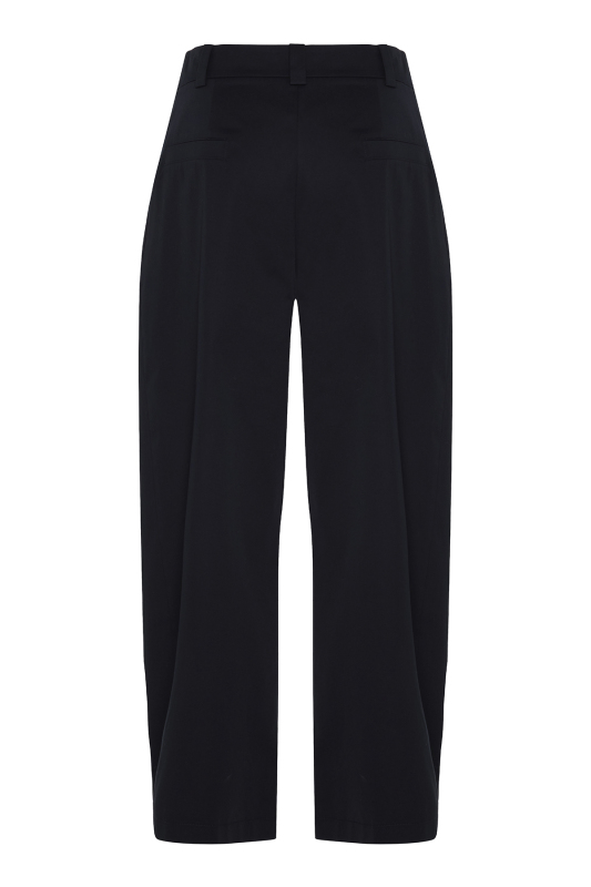 Havuç Paça Pantolon Lacivert - 5