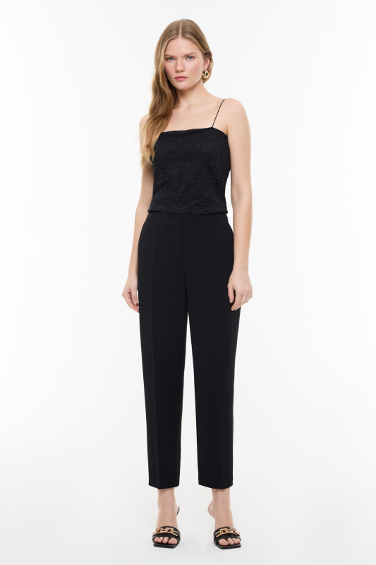 Havuç Pantolon Siyah - 4