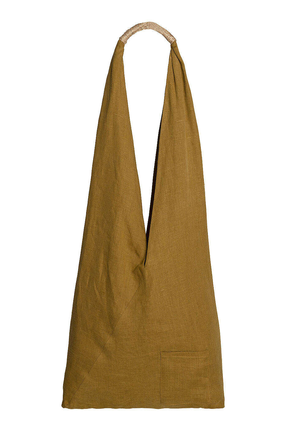Heybe Keten Çanta Olive - 2