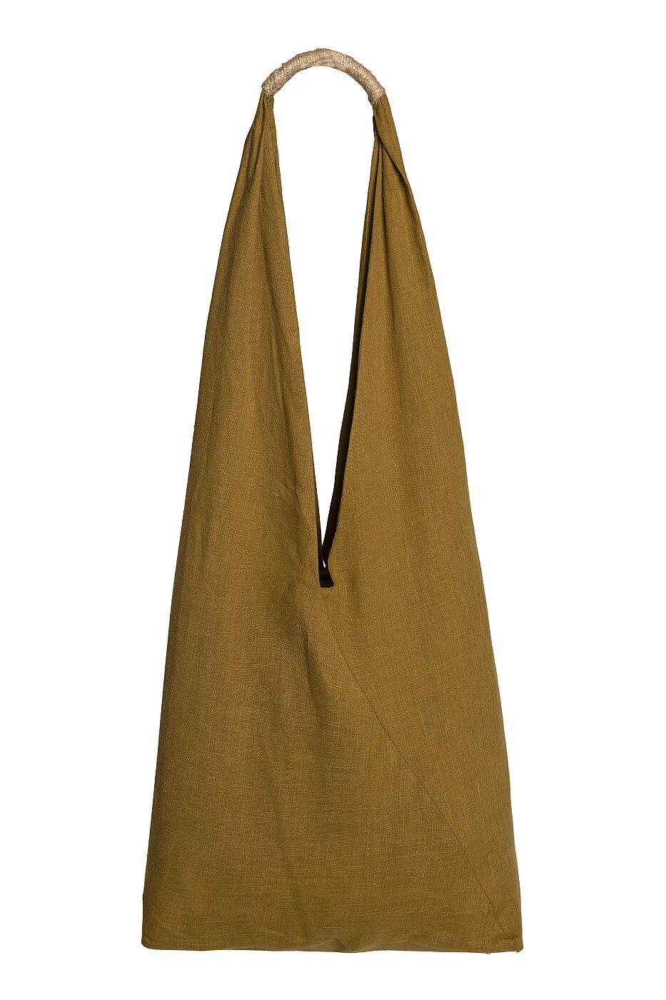 Heybe Keten Çanta Olive - 3