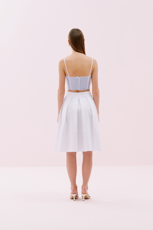 İnce Askılı Çizgili Payet Büstiyer Standart Renk - Roman (1)