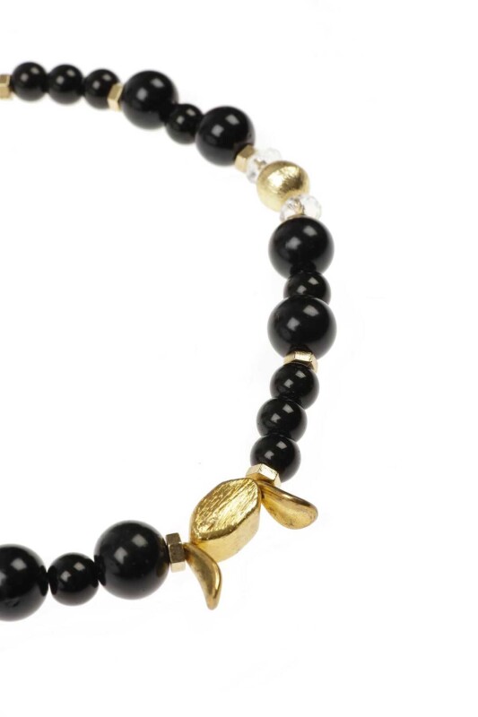  İnci Görünümlü Kolye Standart Renk - 2