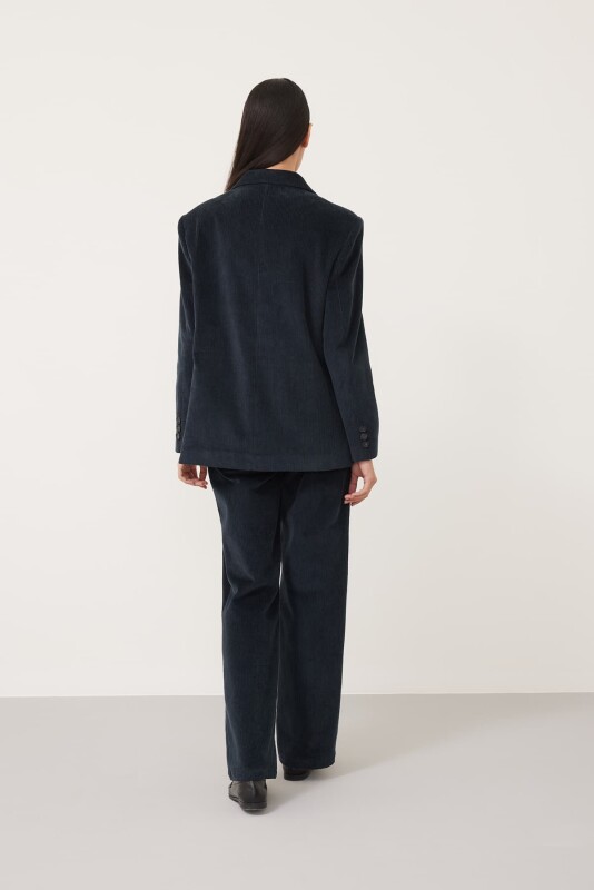 Kadife Ceket Lacivert - 2