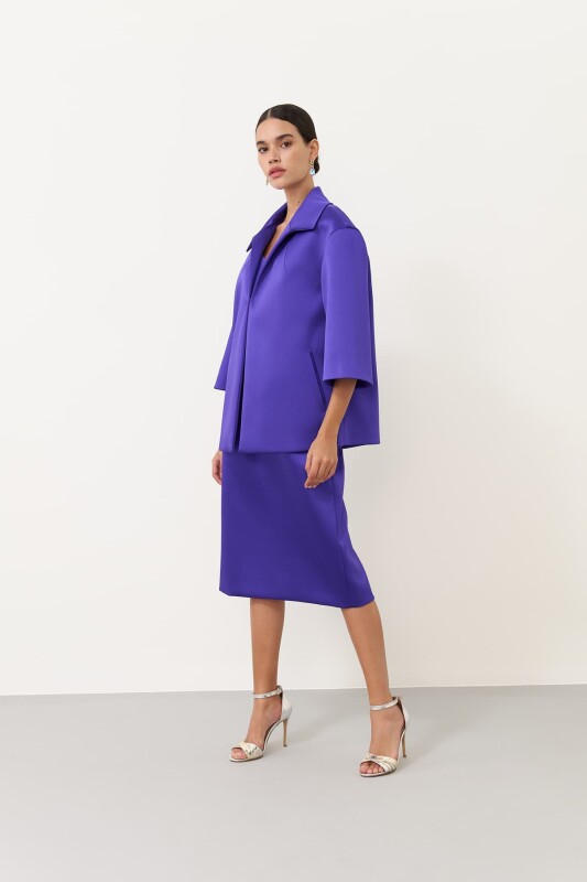 Satin Cap Purple - 4