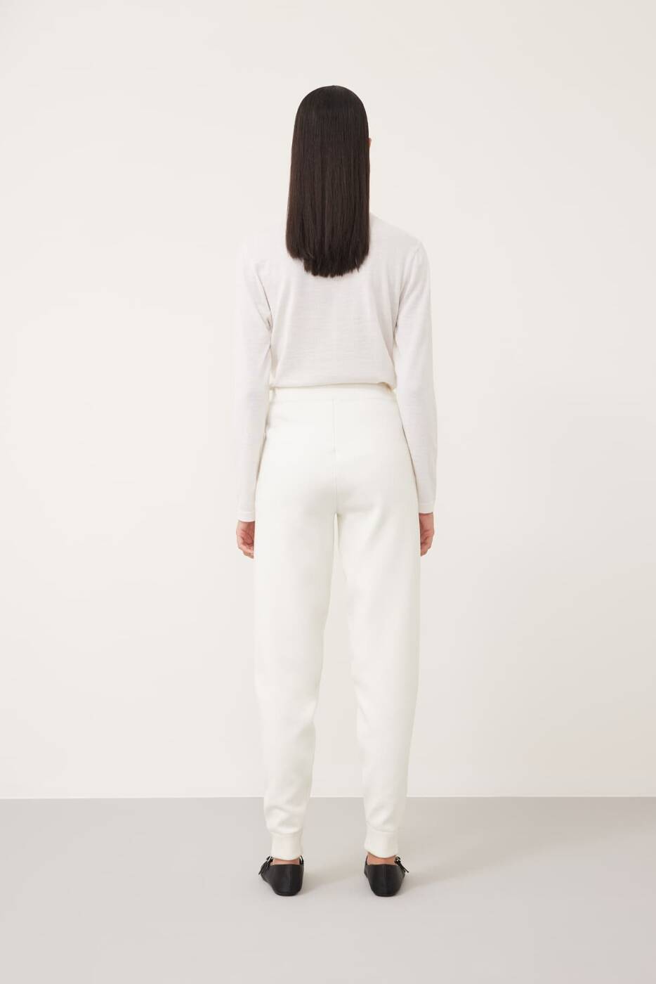 Jogger Knitwear Trousers Ecru - 2
