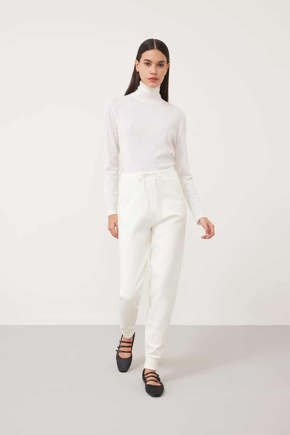 Jogger Knitwear Trousers Ecru - 3