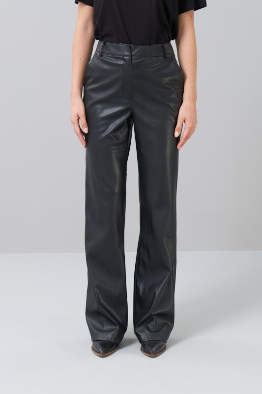 Deri Pantolon Siyah - Roman (1)