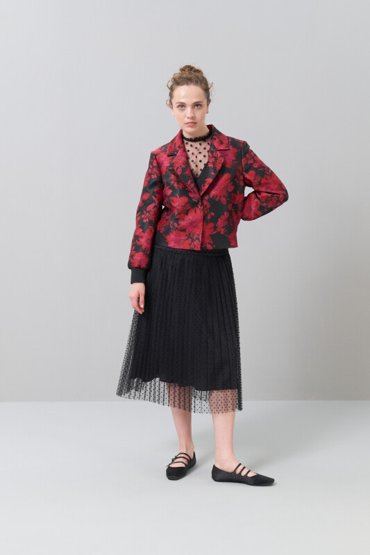 Erkek Yaka Beli Lastikli Önden Çıtçıtlı Mont Standart Renk - 3