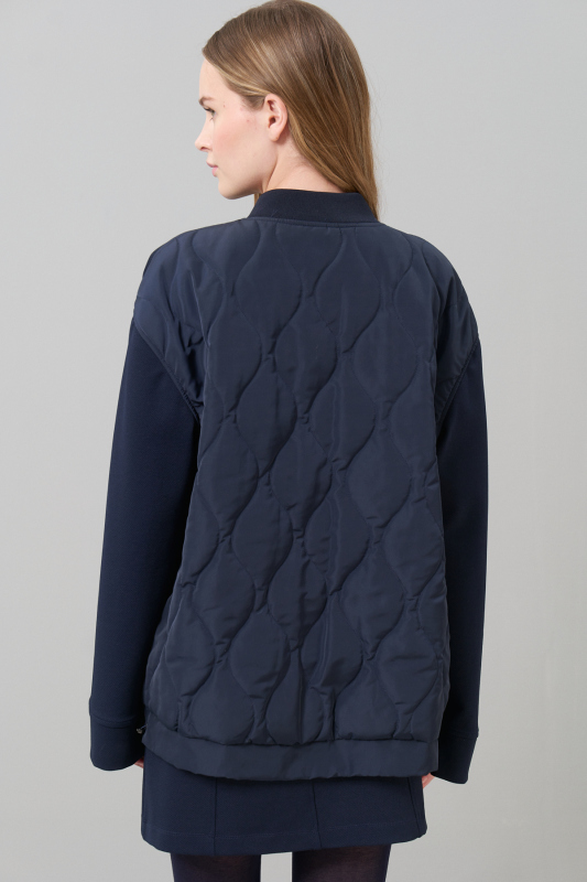 Örme Mont Lacivert - Roman (1)